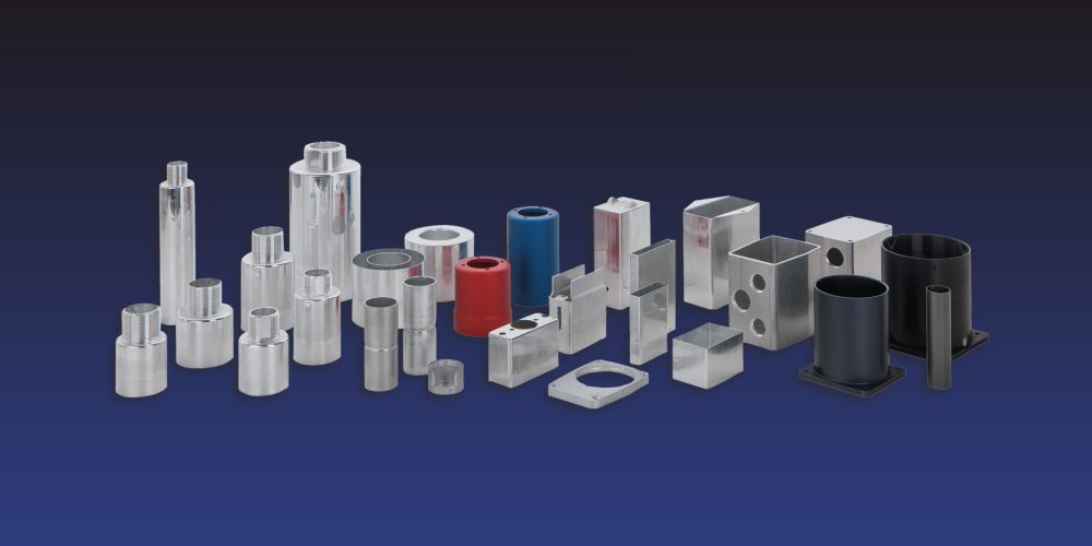 Cold-extruded aluminum parts for electronics