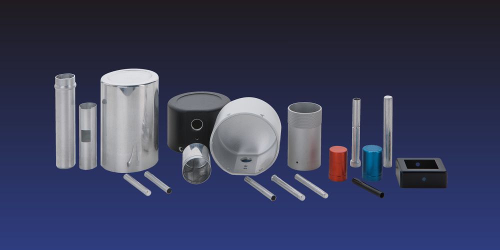 Cold-extruded aluminum parts for medical technology