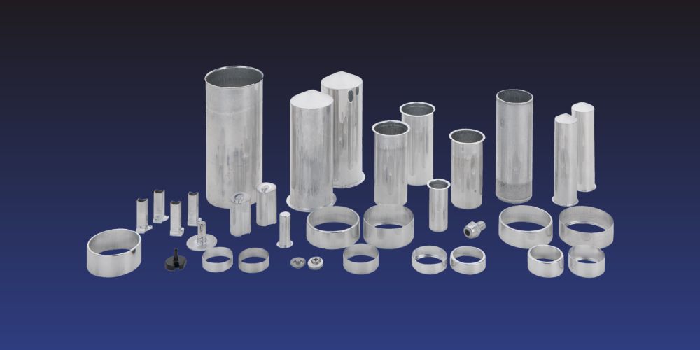 Cold-extruded aluminum parts for Optics and Metrology